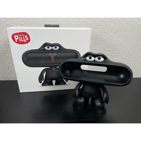 Beats Pills Dude Stand Speaker Holder With Box Black B0528-NO SPEAKER-Stand Only - Picture 1 of 12